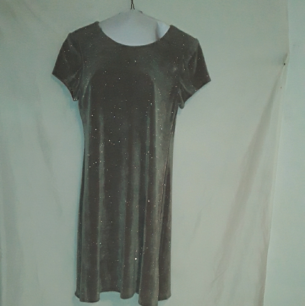 Vintage sparkly shift dress Sz8